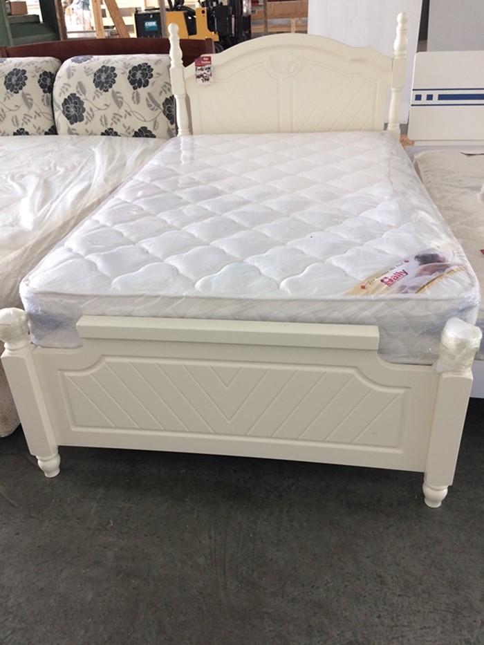 Twin Bed Frame with Mattress (829)