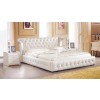 Genuine Leather Queen Size Bed (A 9082)