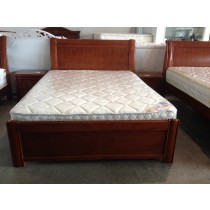 Solid Wood King Size Bed (K219)